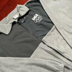 USA Olympics Committee Team USA Lightweight Fleece London 2012Jacket (XLarge)